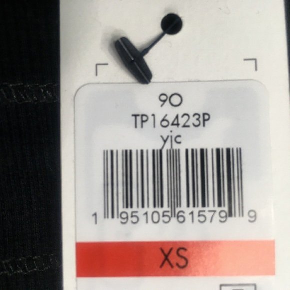 X Small BLACK Tommy Hilfiger Sport Women Athleisure Velour Jogger w/ Logo Taping - Picture 8 of 8